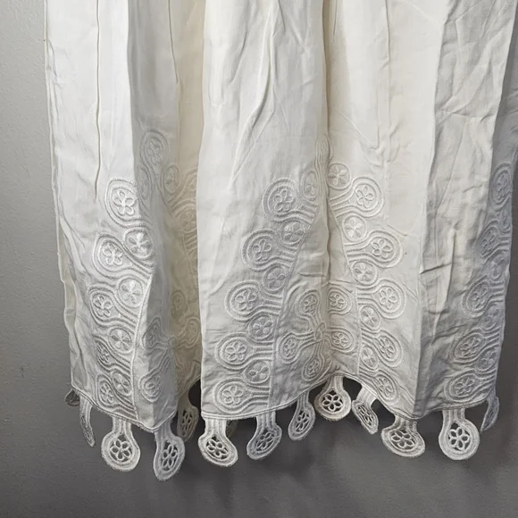 Honey Punch White Lace Cutout Spaghetti Strap Mini Dress Size Small - Picture 8 of 13